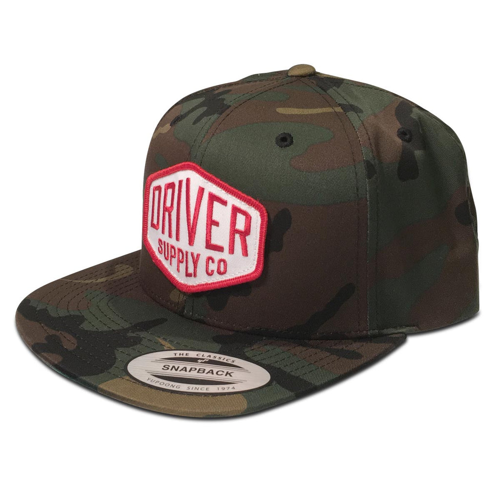 (19) Hex Snapback Forest Camo